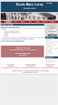 Mobile Screenshot of etude-leray.com